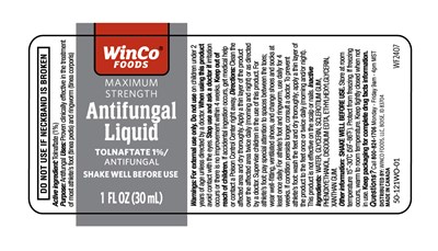 Label (Winco Af Nail Liquid 50 121wo 01)